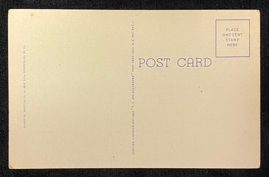Front: "Greetings from Chimney Rock, Western North Carolina" | Chimney Rock | View From High Cliff |