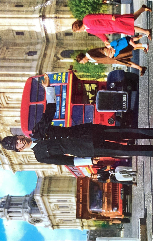 City of London Policeman - London, England - International Postcard