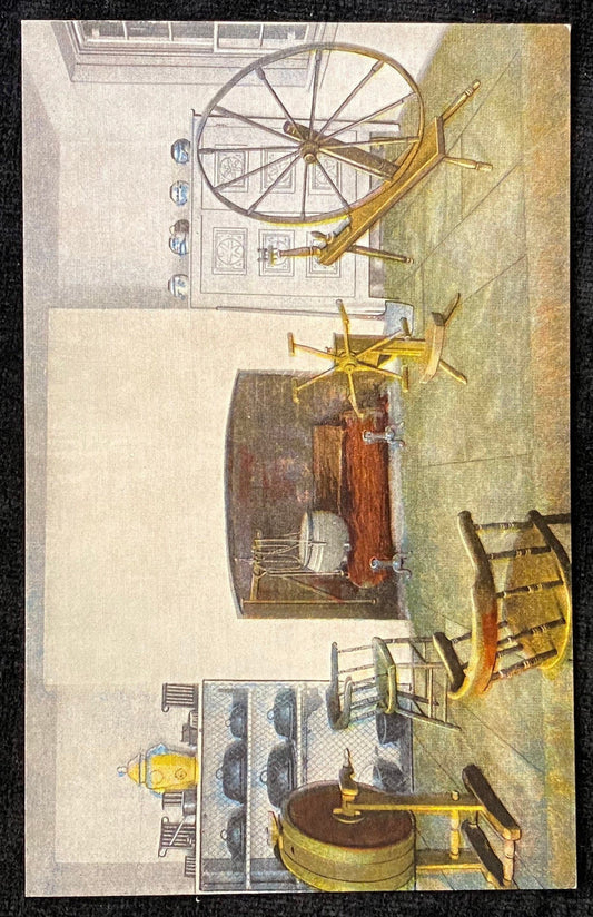 Kitchen of Hermitage - Nashville, Tennessee - Linen Postcard