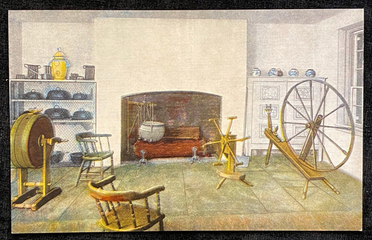 Kitchen of Hermitage - Nashville, Tennessee - Linen Postcard