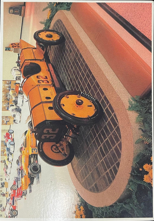 Firestone-shod Yellow #32 Marmon "Wasp" - First Indianapolis 500