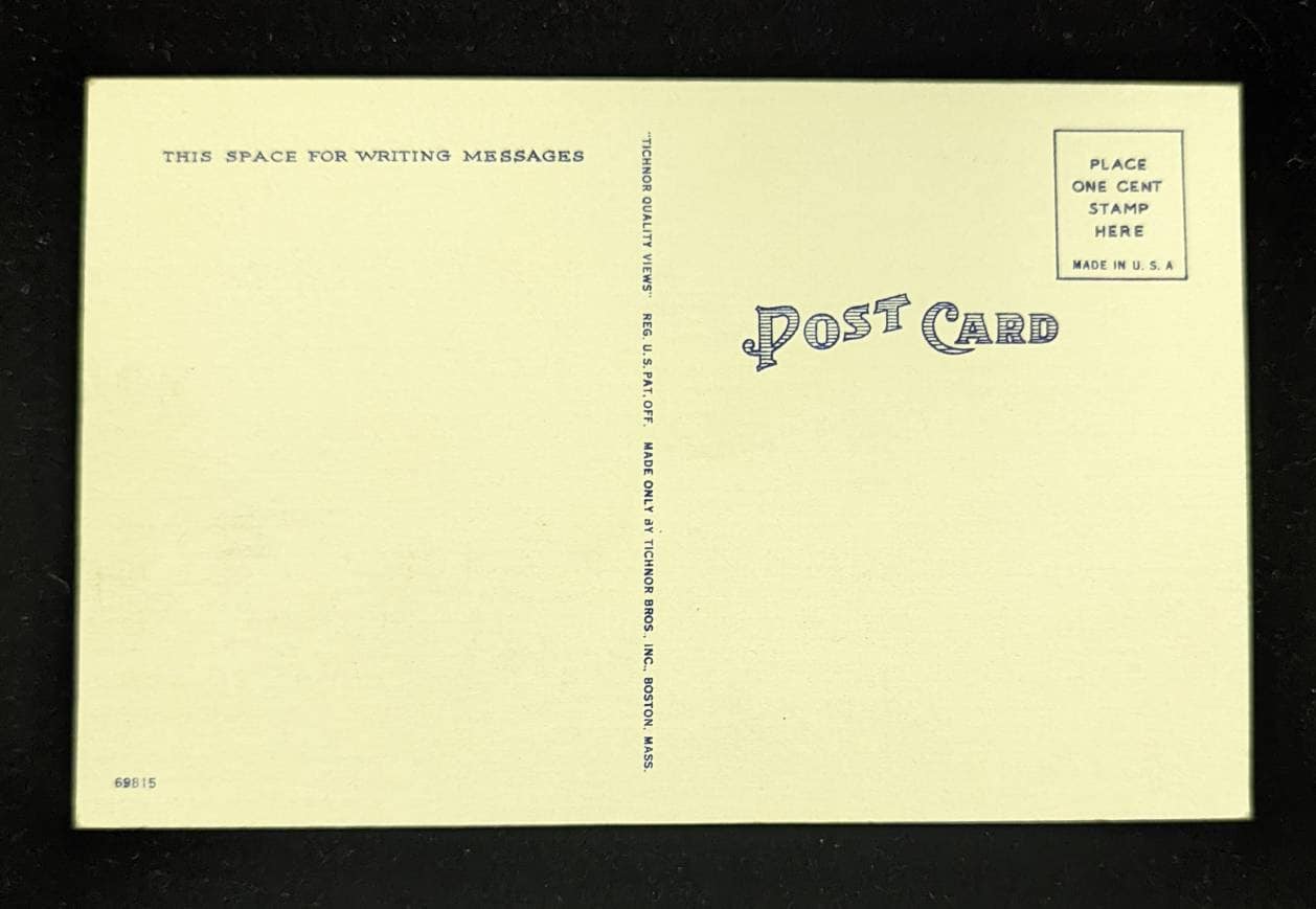 Greetings from Ann Arbor, Michigan - 1940s Linen Postcard