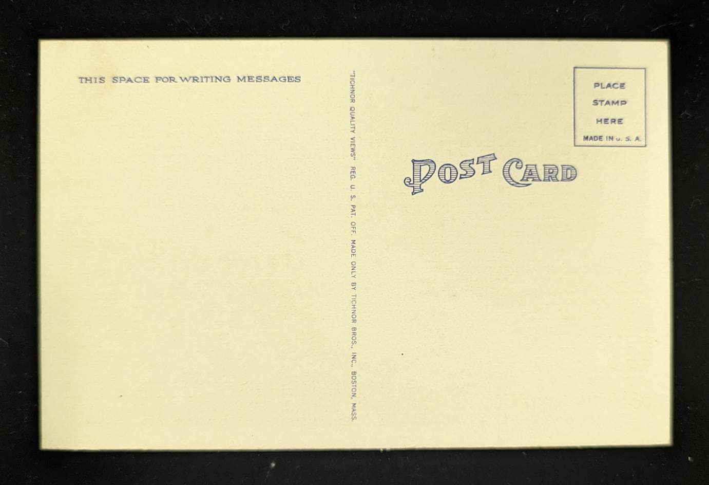 Greetings from Paw Paw, Michigan - 1940s Linen Postcard
