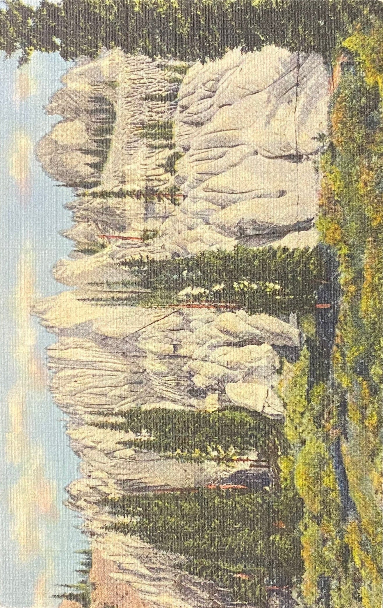 Wheeler National Monument - San Luis Valley, Colorado - 1939 Linen Postcard
