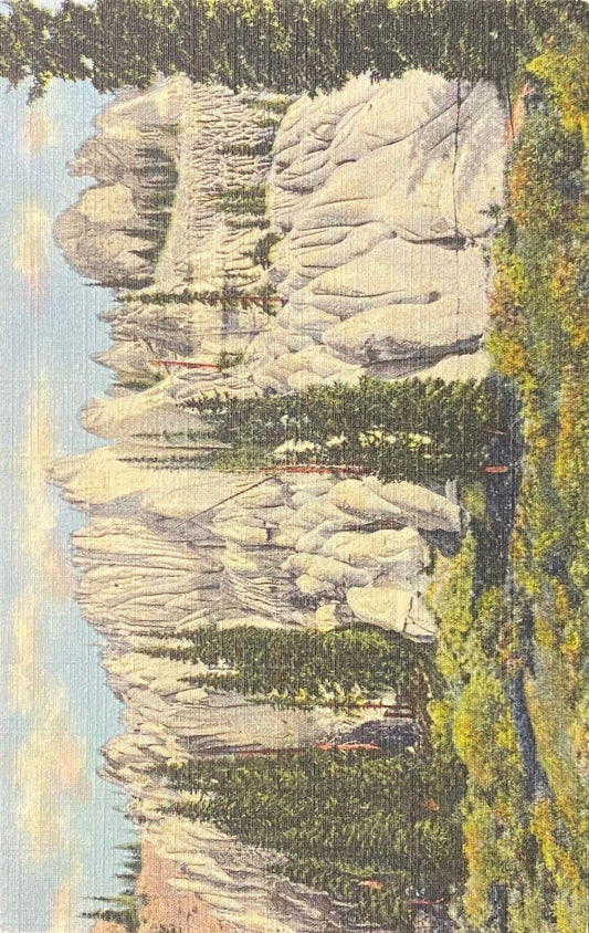 Wheeler National Monument - San Luis Valley, Colorado - 1939 Linen Postcard
