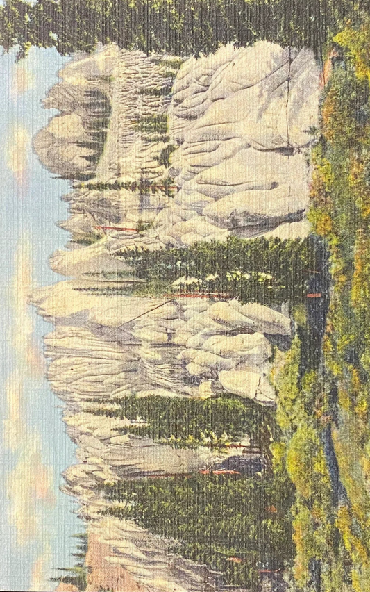 Wheeler National Monument, San Luis Valley, Colorado - 1939 Linen Postcard