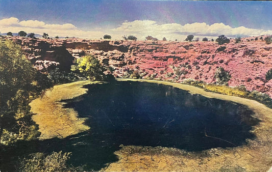 Montezuma's Well, Arizona - Mike Roberts Photo Vintage Postcard