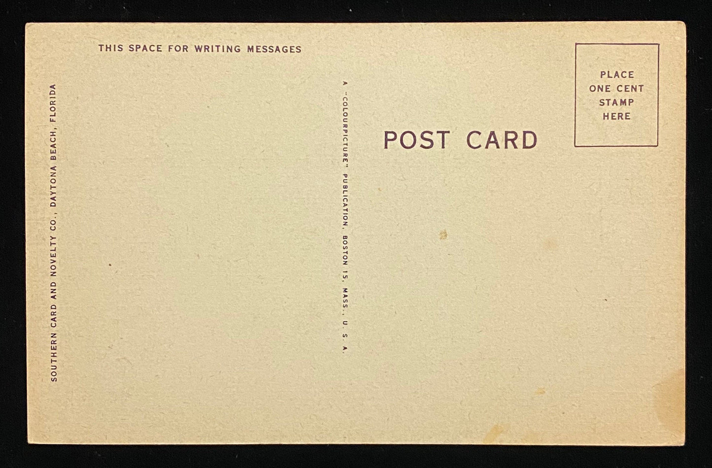 Moth Boats - Daytona Beach, Florida - 1940s Linen Postcard