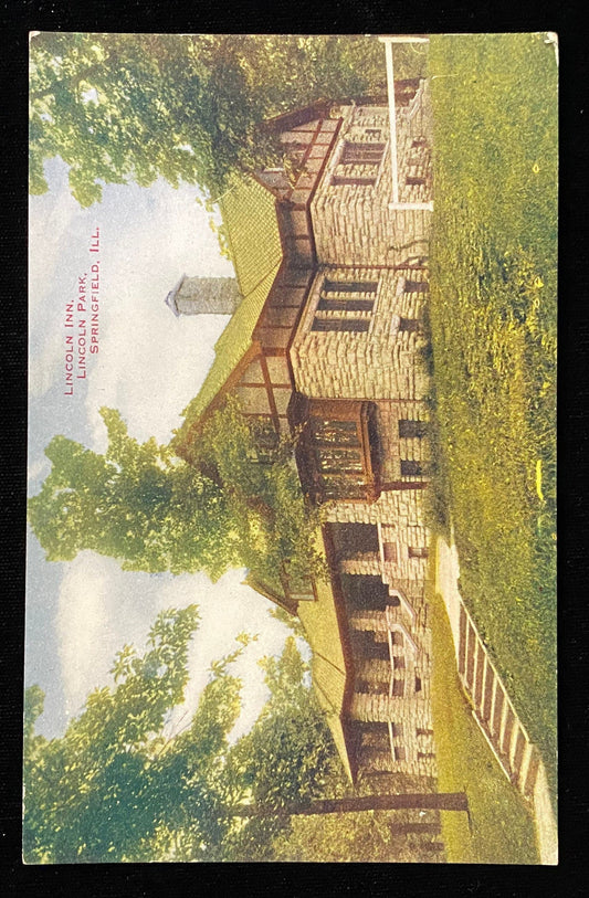 Lincoln Inn, Lincoln Park, Springfield, Illinois - Vintage Postcard