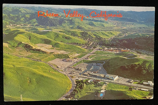 Rheem Valley, California - Vintage Postcard