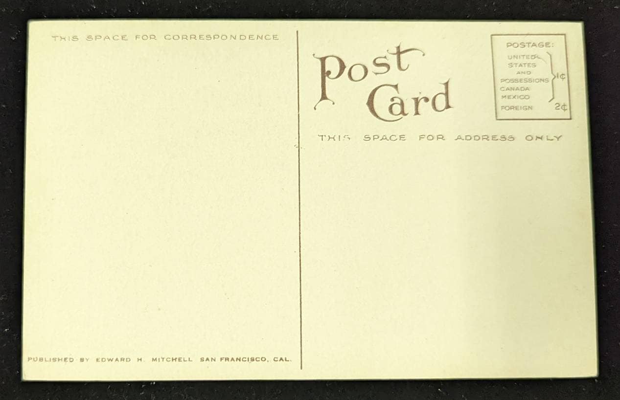 First Prebyterian Church - Alameda California - Vintage Postcard