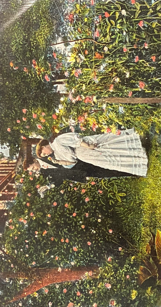 Won't you say, you love me, Won't you make me glad - Funny/Satirical Vintage Postcard