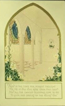 Set of 3 Religious Vintage Postcards