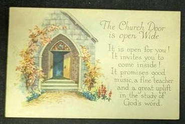 Set of 3 Religious Vintage Postcards