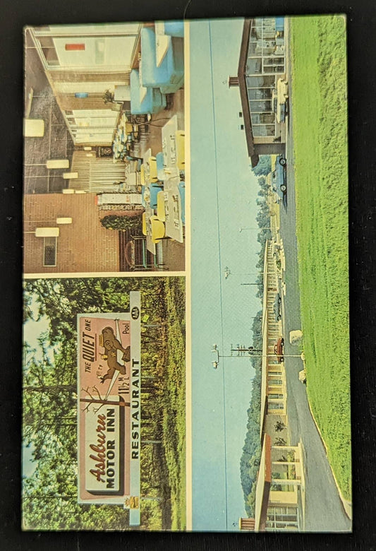 Ashburn Motor Inn Restaurant Hotel/Motel, Ashburn, Georgia - Vintage Postcard