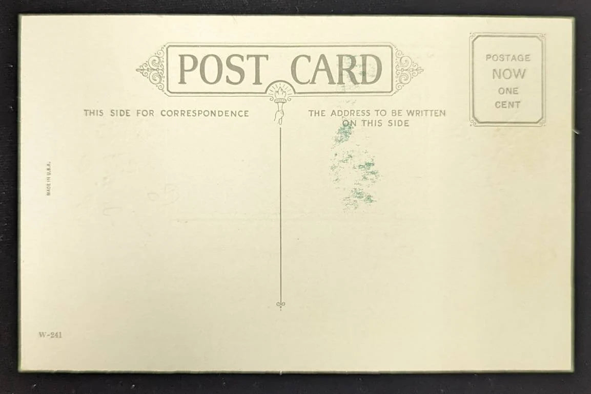 A Joyful Christmas - Vintage Embossed and Gilded Christmas Postcard