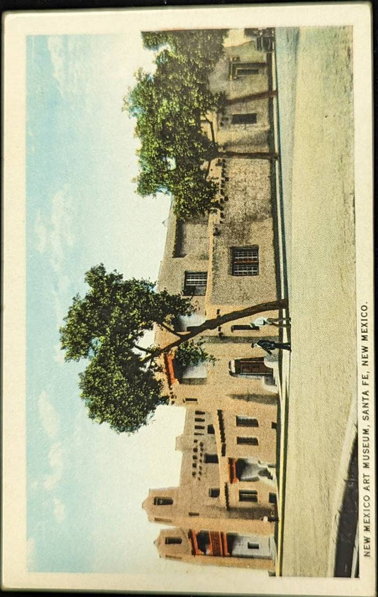 New Mexico Art Museum - Santa Fe, New Mexico - Vintage Postcard