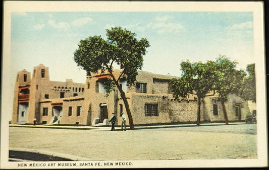 New Mexico Art Museum - Santa Fe, New Mexico - Vintage Postcard