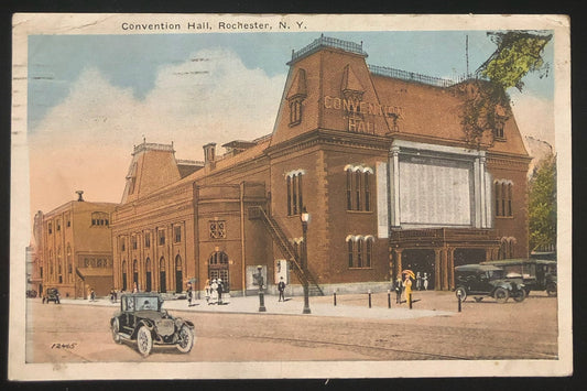 Convention Hall, Rochester, N.Y. Vintage Postcard