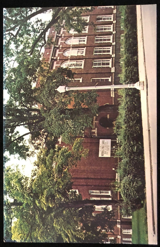Northville Public Schools Administration Building and Junior High Vintage Postcard