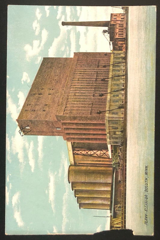 Peavy Elevator, Duluth, Minnesota Vintage Postcard