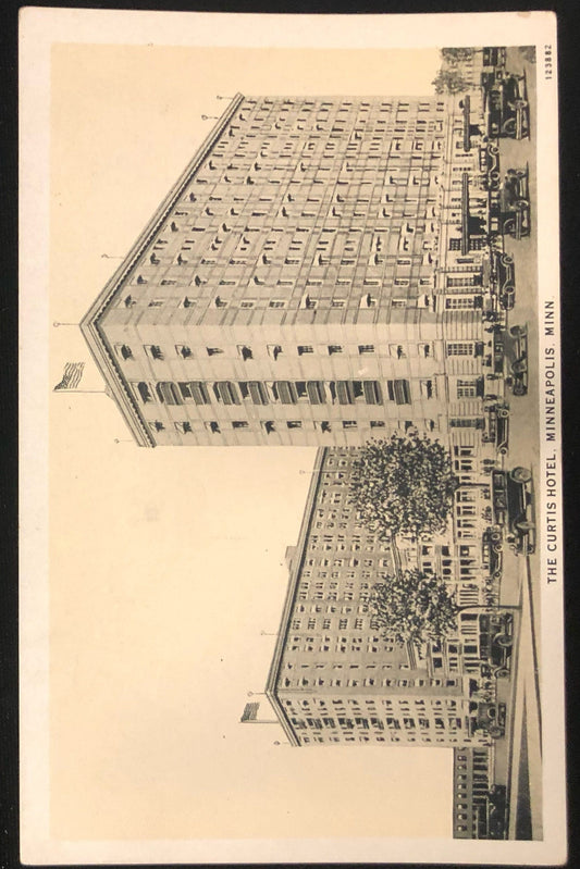 The Curtis Hotel, Minneapolis Minnesota Vintage Postcard