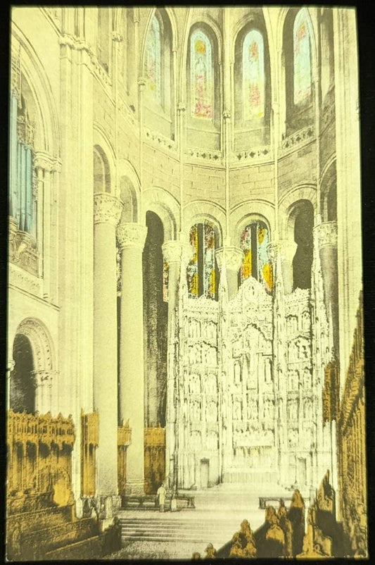 The Cathedral of St. John the Divine, New York, The Completed Sanctuary - Vintage Postcard