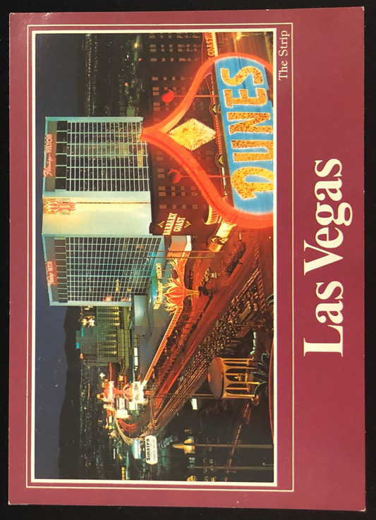 Las Vegas - The Strip - Vintage Postcard