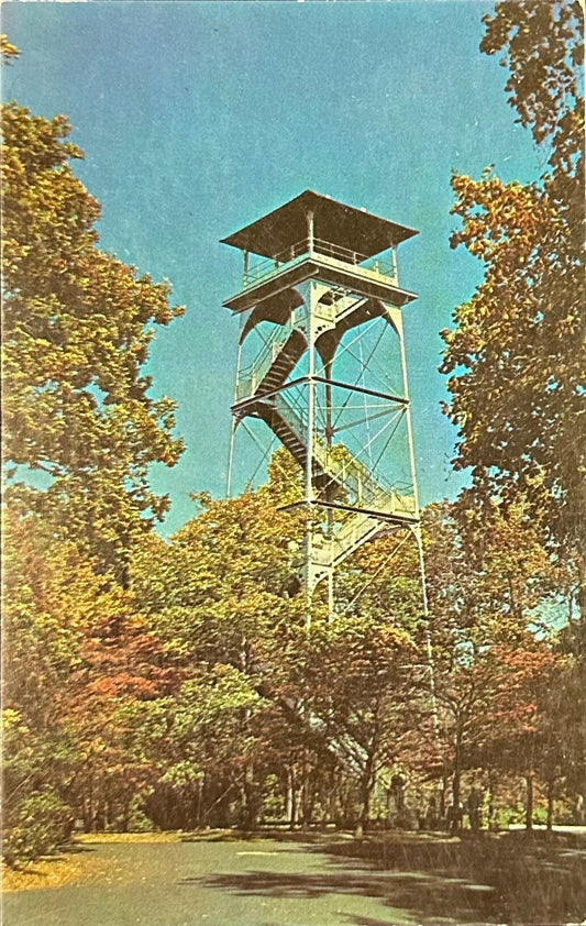 Observation Tower - Vintage Postcard