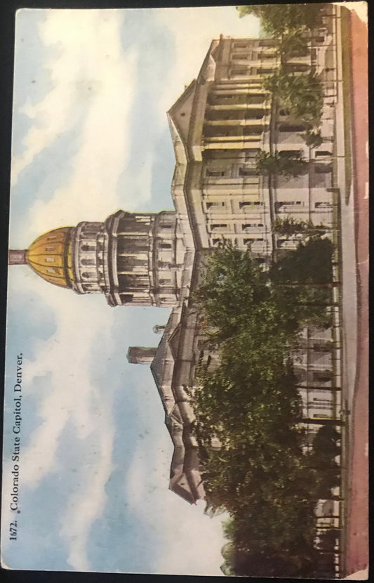 Colorado State Capitol, Denver. card #1672