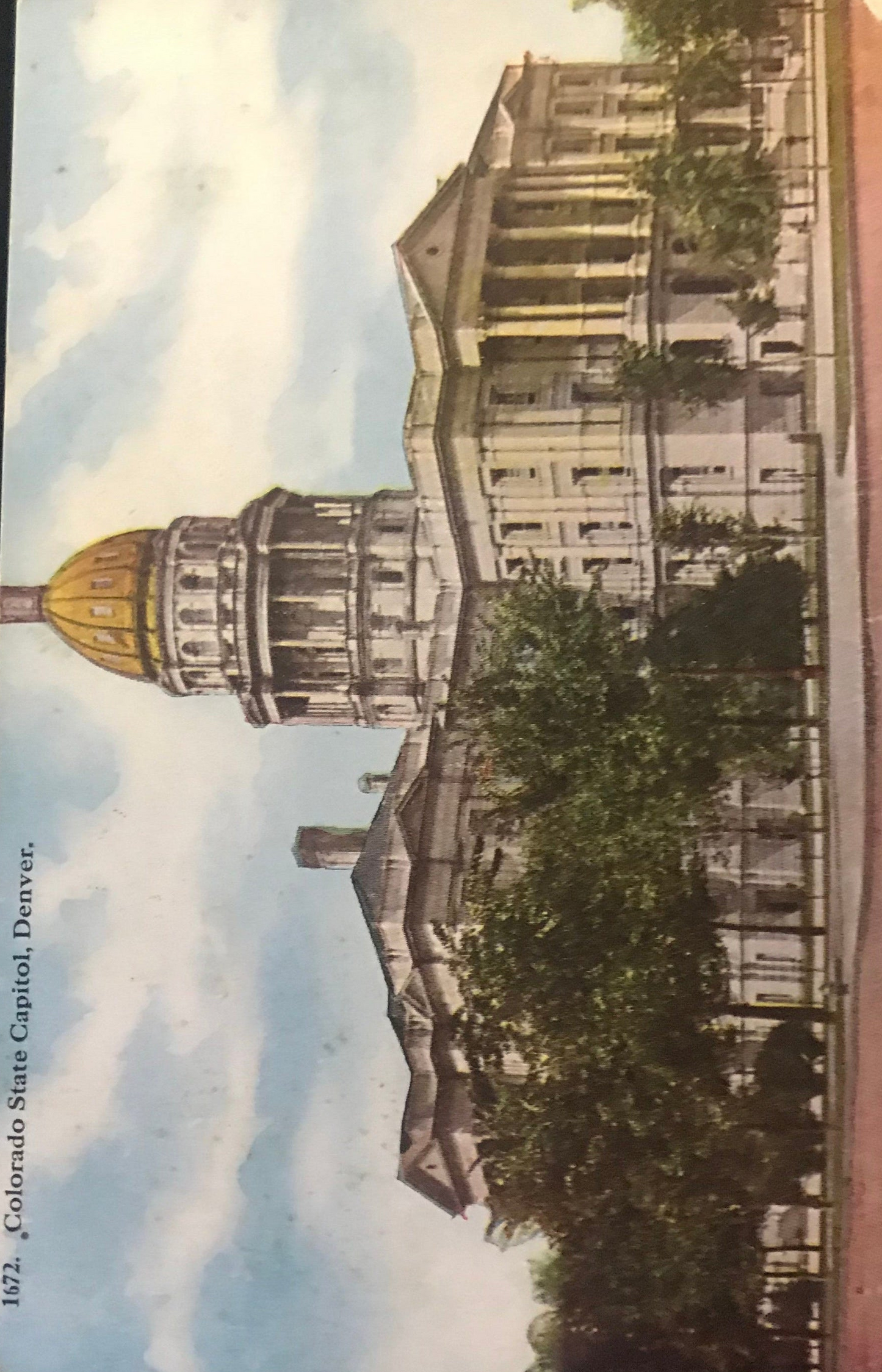 Colorado State Capitol, Denver. card #1672
