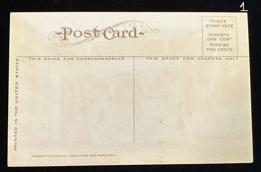 Chapel, Monastery of the Precious Blood, Montavilla, Portland, Oregon - Vintage 1920s Church Postcar