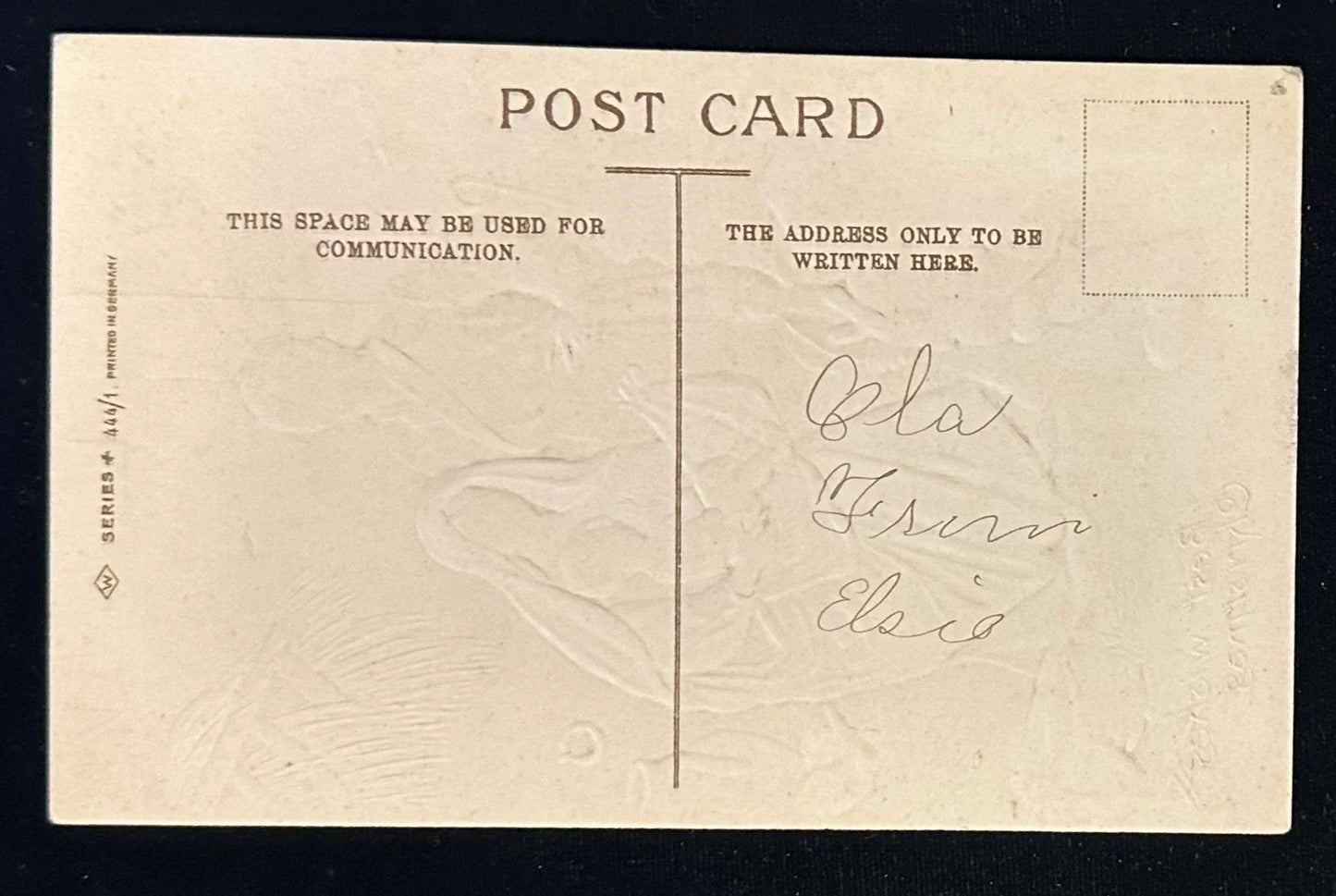 Best Wishes for Christmas - Vintage Postcard