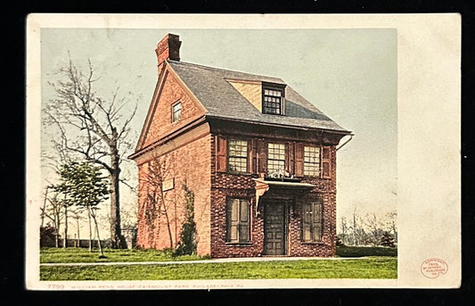 7799 William Penn House Fairmont Park - Philadelphia, Pennsylvania - Vintage Postcard