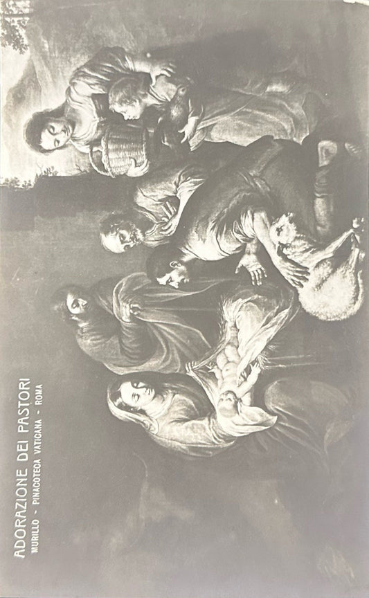 Adorazione Del Pastori - Murillo - Pinacoteca Vaticana - Roma, Italy - Vintage Postcard