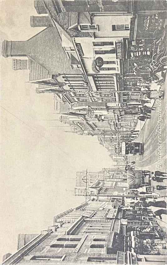 Gloucester, United Kingdom - Eastgate Street - International Postcard