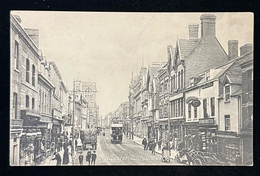 Gloucester, United Kingdom - Eastgate Street - International Postcard