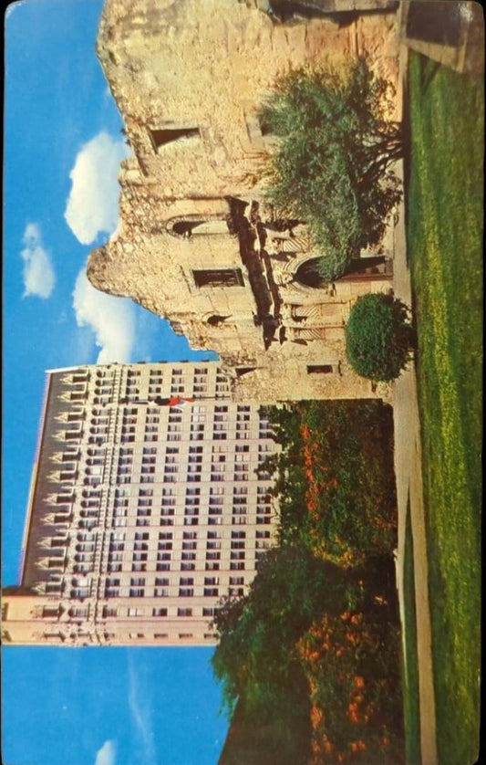 The Alamo, San Antonio, Texas - Vintage Postcard