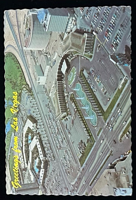 Greetings from Las Vegas - Vintage Postcard