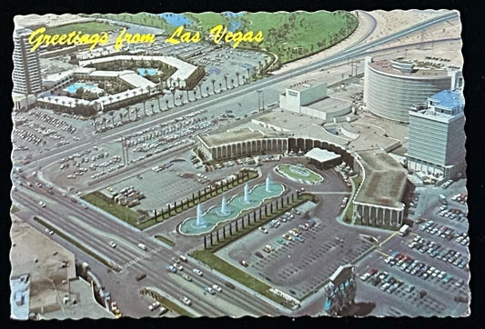 Greetings from Las Vegas - Vintage Postcard