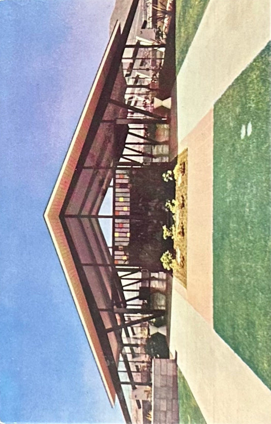 Rose Hills Memorial Park Sky Church, San Gabriel Valley, California - Vintage Postcard