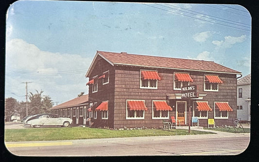 Nolan's Motel - Wausau, Wisconsin- Vintage 1950s Postcard