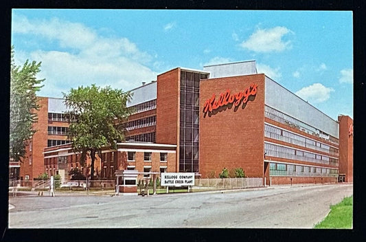 Kellogg Company - Battle Creek, Michigan - Vintage Postcard