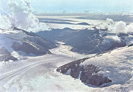 Alaska - The land of the Glaciers - 1960 Photo Postcard - Vintage Postcard