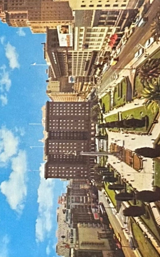St. Francis Hotel -  Union Square, San Francisco - Vintage 1970s Postcard