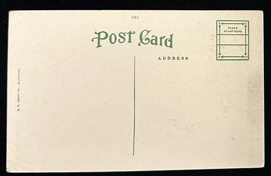 Lime Kilns, Ashland, Wisconsin - Vintage Postcard
