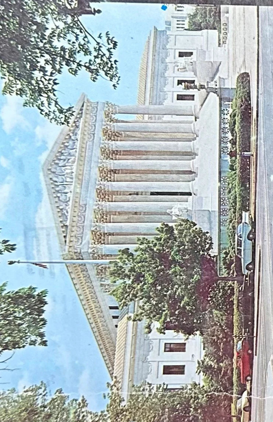 United States Supreme Court near the U.S. Capitol, Washington, D.C. - Vintage 1960s Postcard
