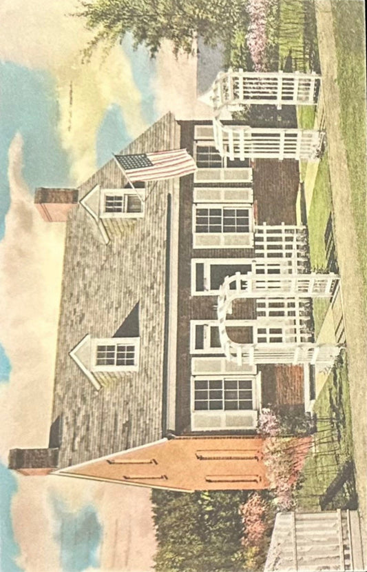 Barbara Fritchie House, Dearborn, Michigan - Vintage Postcard