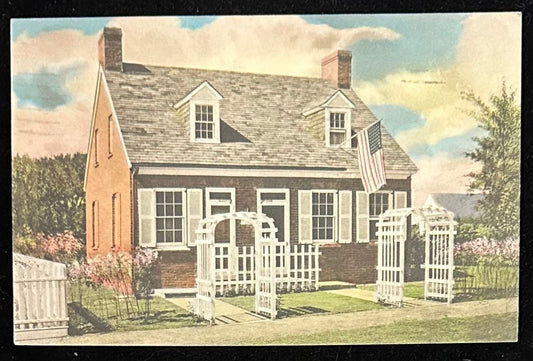 Barbara Fritchie House, Dearborn, Michigan - Vintage Postcard