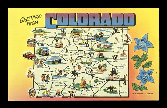 Greeting from Colorado - Digital Print Download